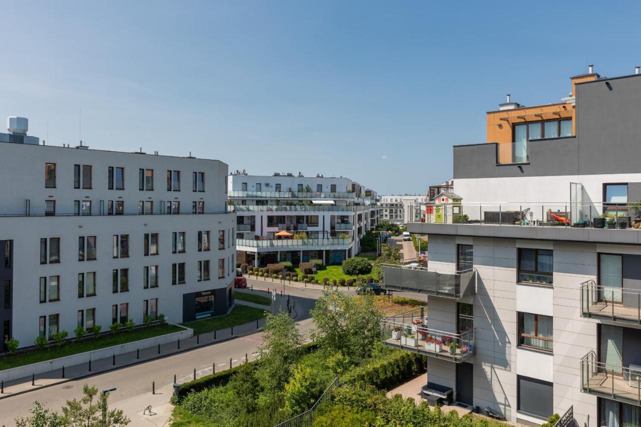 Sarmacka Apartment With Balcony Warsaw Wilanow By Noclegi Renters מראה חיצוני תמונה